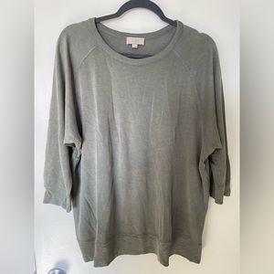 LOFT Factory Sweater - Army Green